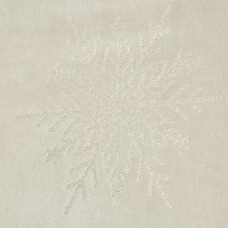 Koc świąteczny KOC29 150x200 Eurofirany kremowy