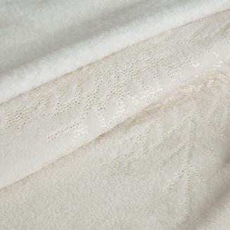 Koc świąteczny KOC29 150x200 Eurofirany kremowy