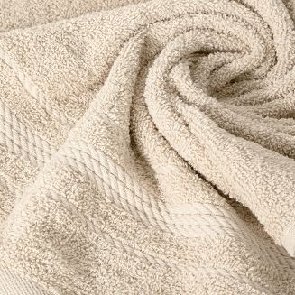 Ręcznik bawełniany ELMA 70x140 Eurofirany beżowy