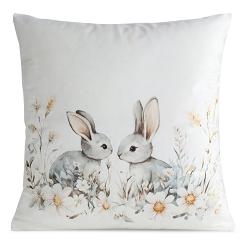 Poszewka dekoracyjna WIOSNA 45x45 Eurofirany biały