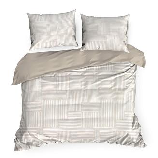 Pościel satynowa SPRING 160x200 Eurofirany biały