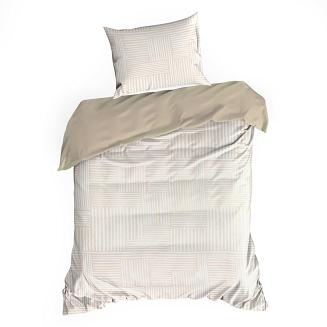 Pościel satynowa SPRING 160x200 Eurofirany biały