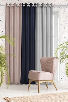 Musztardowa Zasłona Gotowa Do Salonu 140x250 VIVA