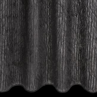 Firana gotowa na przelotkach MARGARET2 140x250 Eurofirany czarny