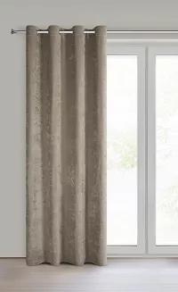 Zasłona gotowa na przelotkach VANI 140x250 Eurofirany beżowy