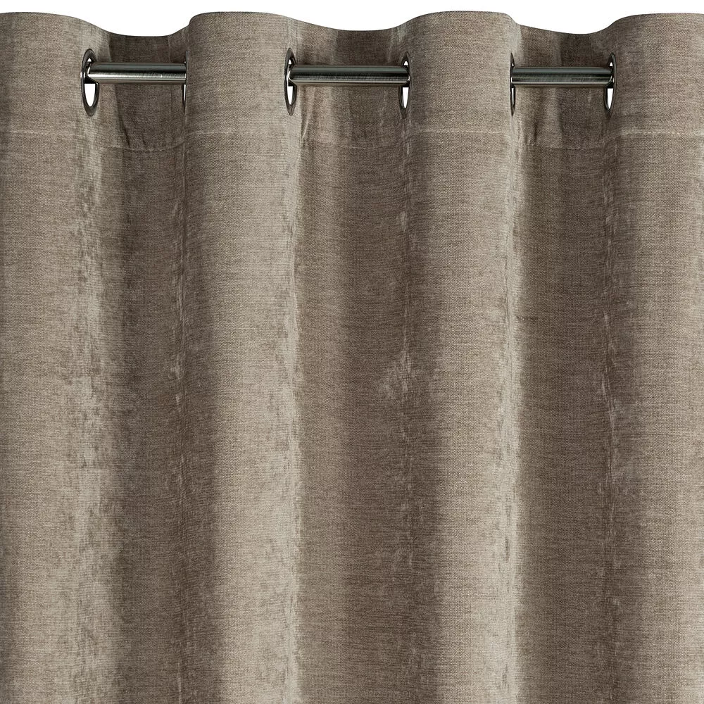 Zasłona gotowa na przelotkach VANI 140x250 Eurofirany beżowy