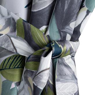 Zasłona gotowa na szelkach GARDEN 155x240 Eurofirany zielony