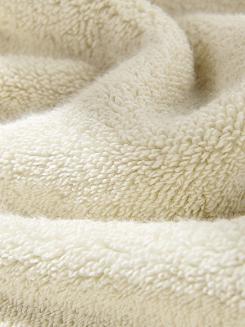 Ręcznik bawełniany LIBRE 100x150 beżowy z białą bizą