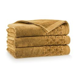 Ręcznik OSCAR 70x140 Zwoltex musztardowy