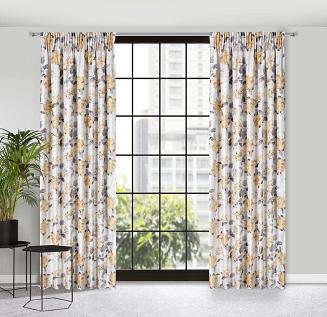 Zasłona gotowa na taśmie ALISON 140x270 Eurofirany wielokolorowy