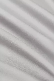 Pościel bambusowa 220x200 szara z białą bizą
