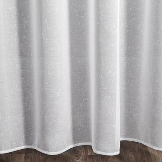 Firana gotowa na przelotkach ANGELA 140x250 Eurofirany biały