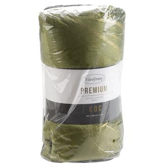 Koc narzuta LOTOS 150x200 Eurofirany oliwkowy