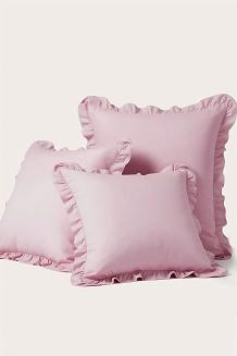 Poszewka do pościeli z falbanką RUFFY PREMIUM 70x80 pudrowa