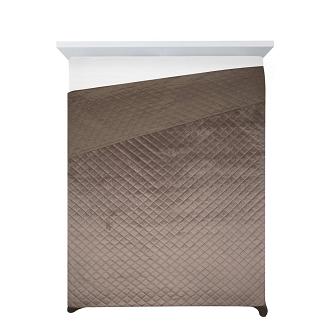 Narzuta dekoracyjna LUIZ ciemnobeżowy