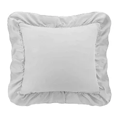 Poszewka do pościeli z falbanką RUFFY 70x80 srebrna