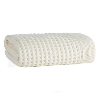 Ręcznik bawełniany gofrowany MELO 90x150 Eurofirany kremowy