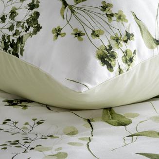 Pościel satynowa SPRING105 160x200 Eurofirany oliwkowy