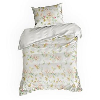 Pościel bawełniana ROSA 140x200 Design91 biały