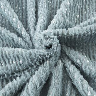 Koc narzuta HAVANA 200x220 Design91 miętowy/srebrny