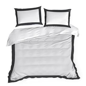 Pościel satynowa B+CZAR 160x200 Eurofirany biały