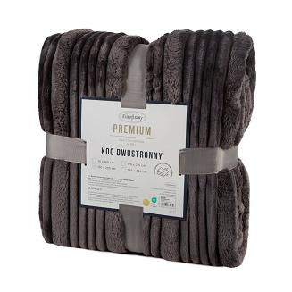 Koc narzuta NINA 150x200 Eurofirany stalowy