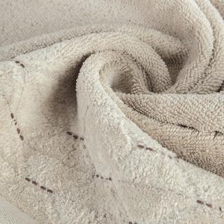 Ręcznik bawełniany LUMIA 50x90 Eurofirany beżowy