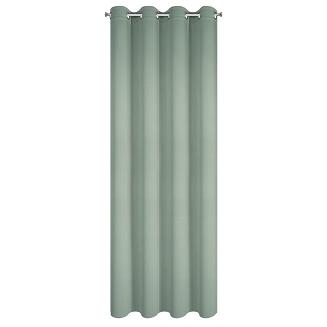 Zasłona gotowa na przelotkach NERISA 140x250 Eurofirany miętowy