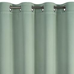 Zasłona gotowa na przelotkach NERISA 140x250 Eurofirany miętowy