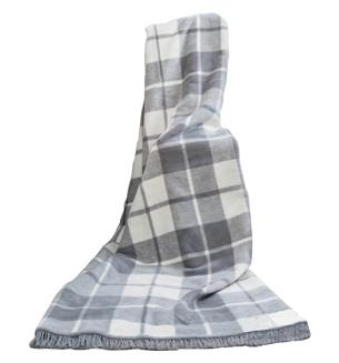 Koc bawełniano-akrylowy 150x200 wzór 1012-2