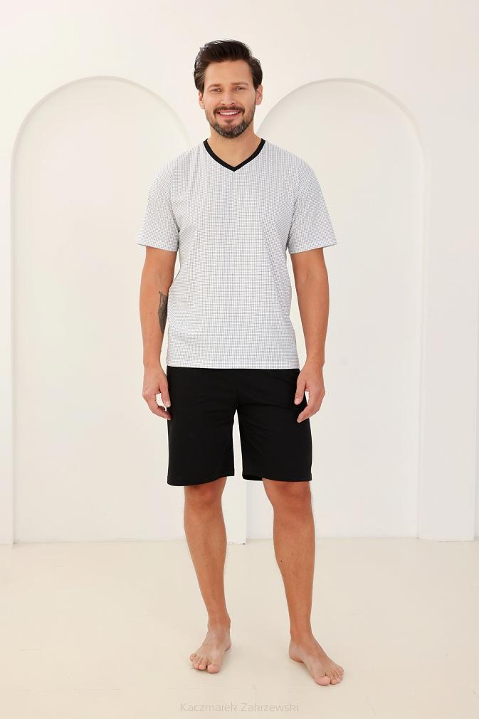 Piżama męska REGINA kod 509 czarny