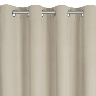 Zasłona gotowa na przelotkach NITA 140x250 Eurofirany beżowy