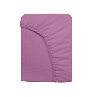 Prześcieradło frotte z gumką 180x200 Darymex jasny fioletowy
