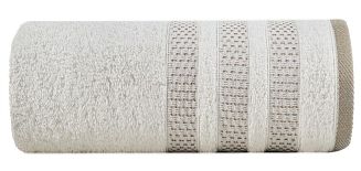 Ręcznik bawełniany NASTIA 70x140 Eurofirany kremowy