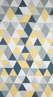 Zasłona gotowa na przelotkach ADINA 140x250 Eurofirany musztardowy