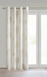 Zasłona gotowa SALINA 140x250 Eurofirany naturalny