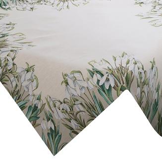 Obrus dekoracyjny 100x100 Eurofirany naturalny