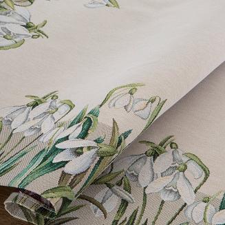 Obrus dekoracyjny 100x100 Eurofirany naturalny