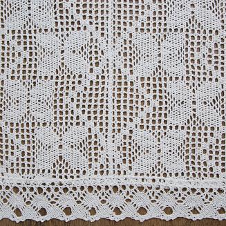 Obrus dekoracyjny MARTHA 40x140 Eurofirany biały