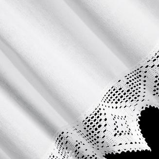 Firana gotowa na szelkach ISAAC 60x150 Eurofirany biały