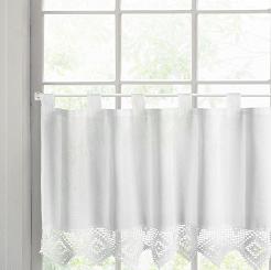 Firana gotowa na szelkach ISAAC 60x150 Eurofirany biały