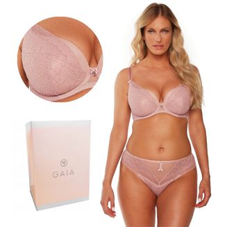 Biustonosz GAIA Soft Full Cup Debora 1236 usztywniany różowy