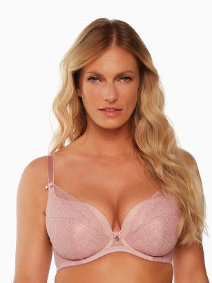 Biustonosz GAIA Soft Full Cup Debora 1236 usztywniany różowy
