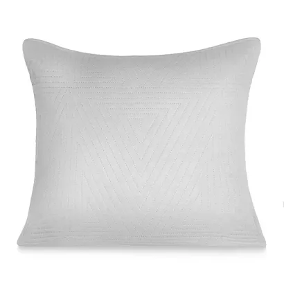 Poszewka dekoracyjna TRIO 45x45 pikowana szara