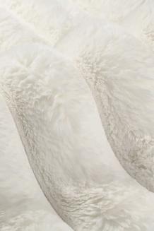 Kremowa Poszewka Futrzana 45x45 Bunny