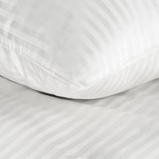 Poszewka dekoracyjna VERA 40x40 Eurofirany biała w prążki