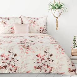 Pościel bawełniana POWDERY 160x200 Design91 biały