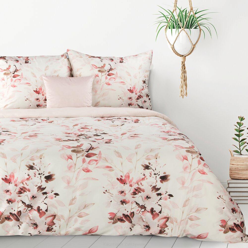 Pościel bawełniana POWDERY 160x200 Design91 biały