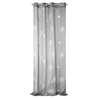 Firana gotowa na przelotkach SABINE 140x250 Eurofirany stalowy