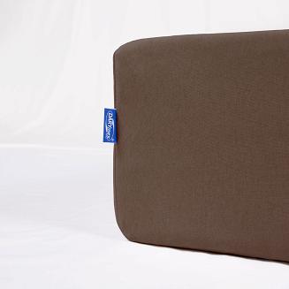 Prześcieradło jersey z gumką 120x200 Darymex brązowe